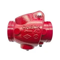 Gerilltes Rückschlagventil